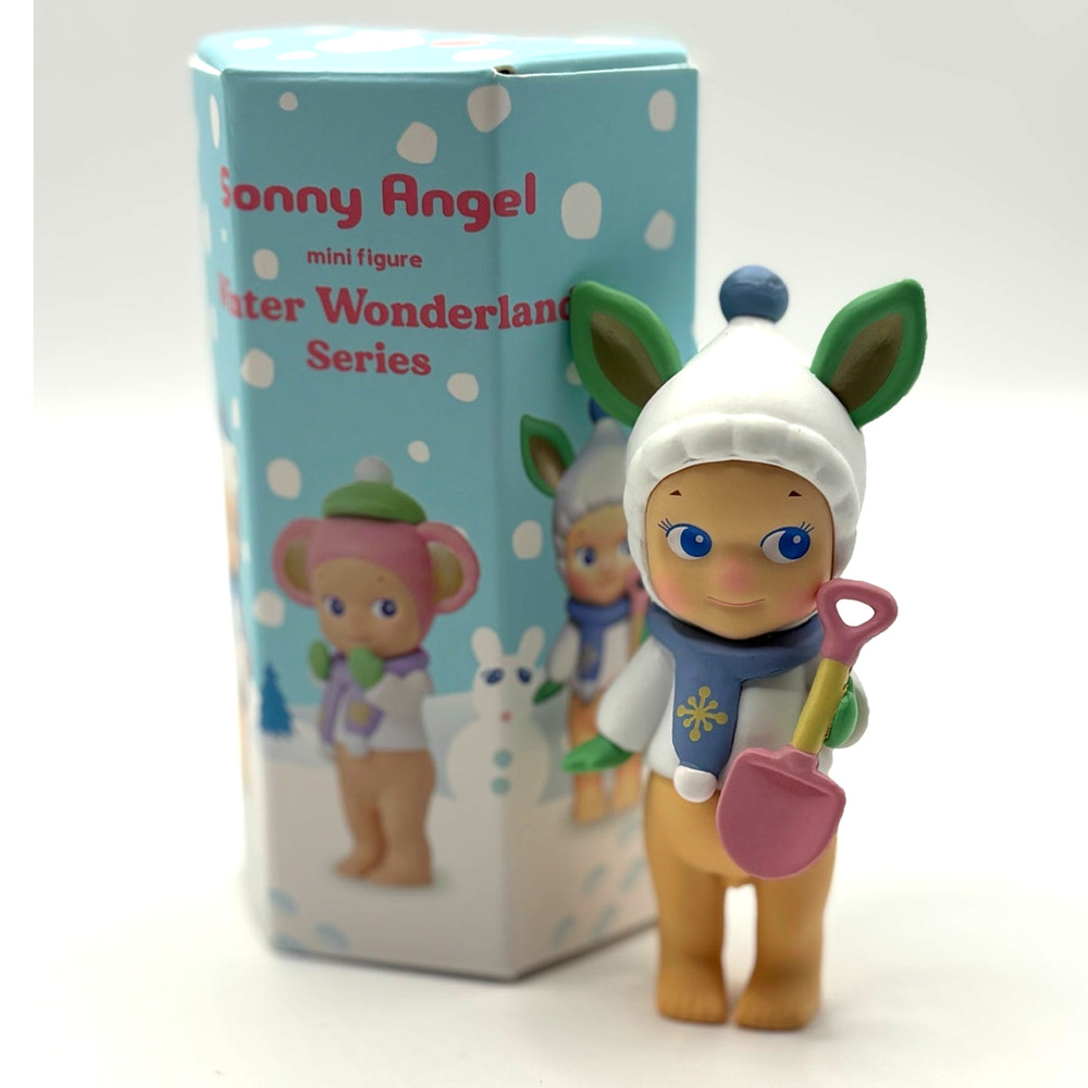 New Kewpie/Angel Mini Collectible Figure in Winter Fawn Costume, Open Box